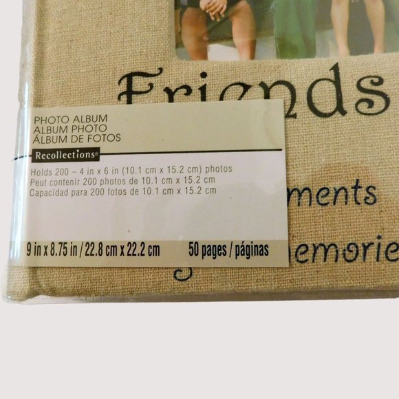 Recollections Good Times Photo Album Tan Holds 200 Photos 4x6 - Picture 4 of 8